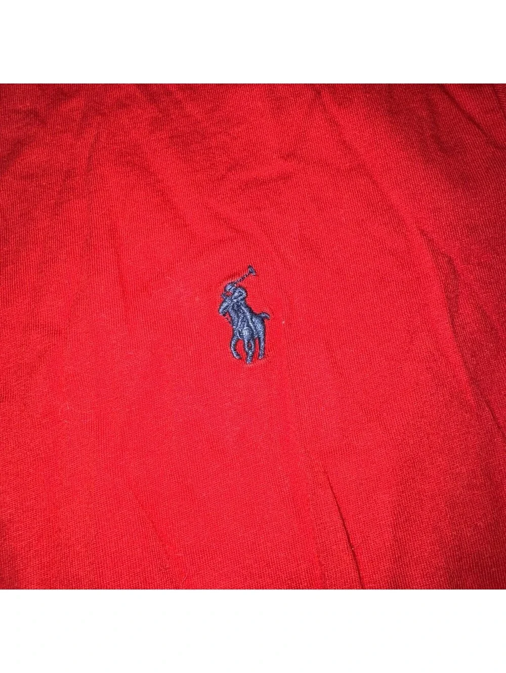 Polo Ralph Lauren Men’s XL Red Long Sleeve Shirt Custom Slim Fit Cotton